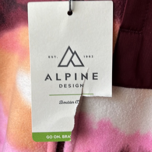 Alpine Design fleece shirt jacket size M - Picture 4 of 8